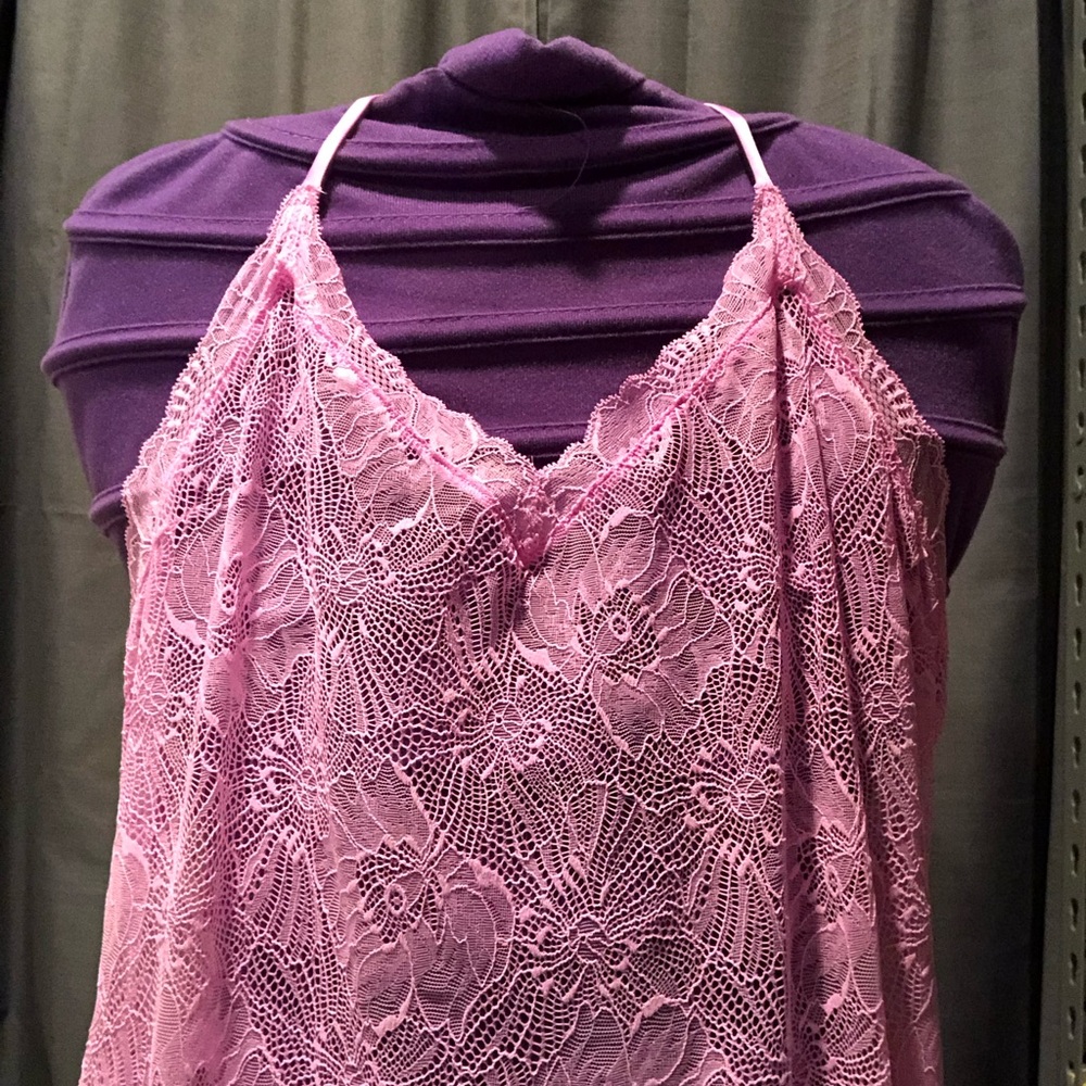 Victoria's Secret - Lace Chemise - Pink